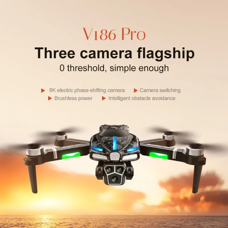 Photography Pro - Новый V186 Pro Drone Профессиональный бесщеточный