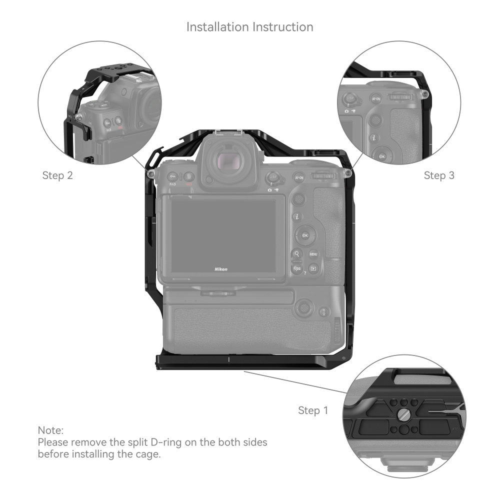 Camera Battery Grip - Клетка для камеры SmallRig для Nikon