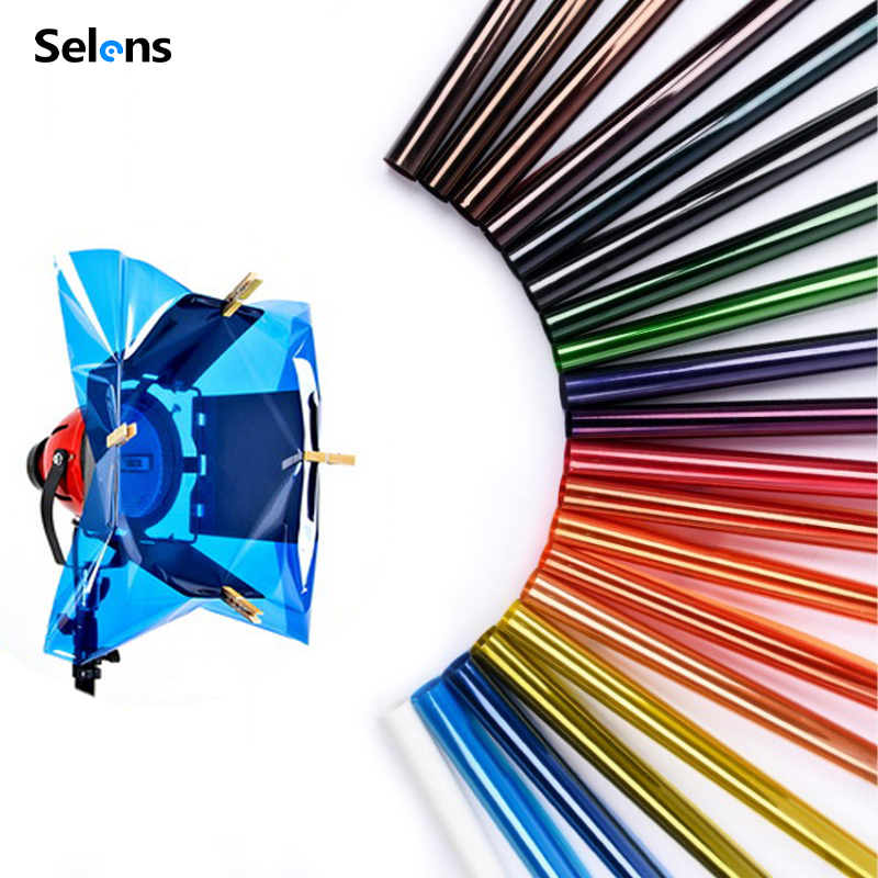 Photography Umbrella Lighting Kit - Selens 14 цветов 40*50 см набор