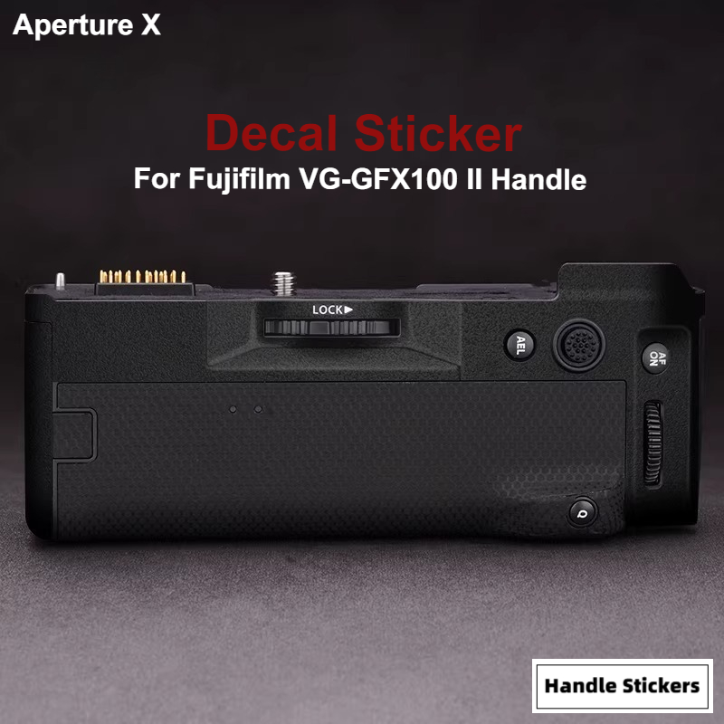 Camera Battery Grip - Наклейка-пленка для Fuji Fujifilm VG-GFX100Ⅱ, виниловая