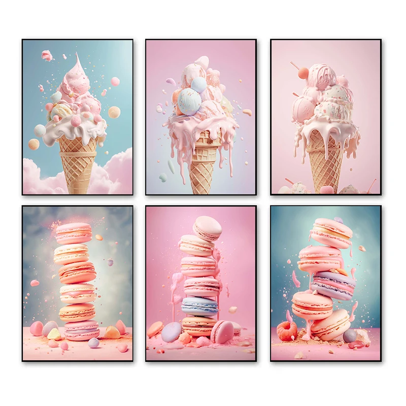 Photography Of Food - Постеры и принты без рамы: розовые