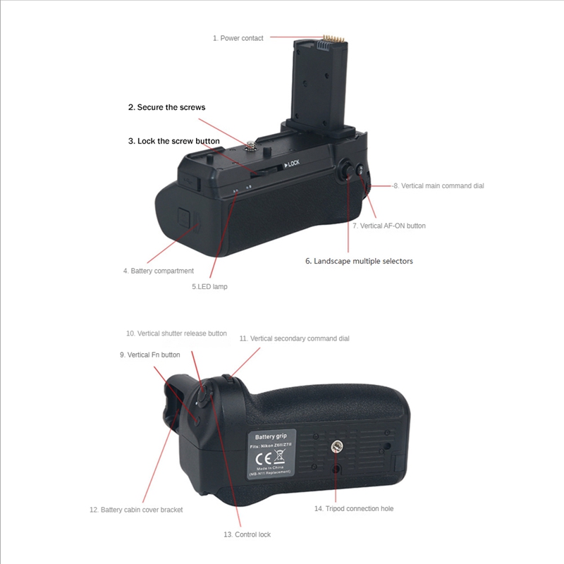 Вертикальный батарейный грип-д – обзор и цена Camera Battery Grip