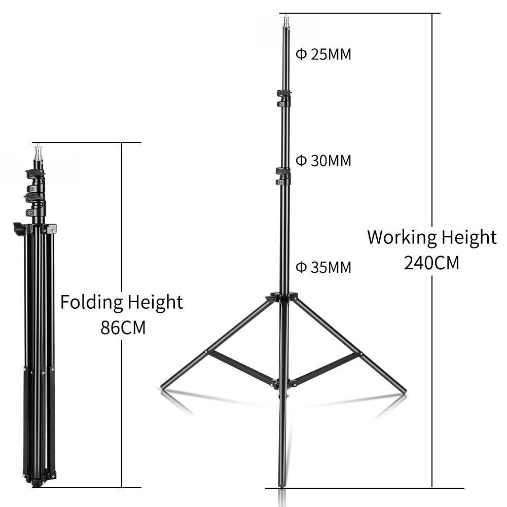 240 см/7,9 фута 1/4 винт фотог – обзор и цена Photography Umbrella Lighting Kit
