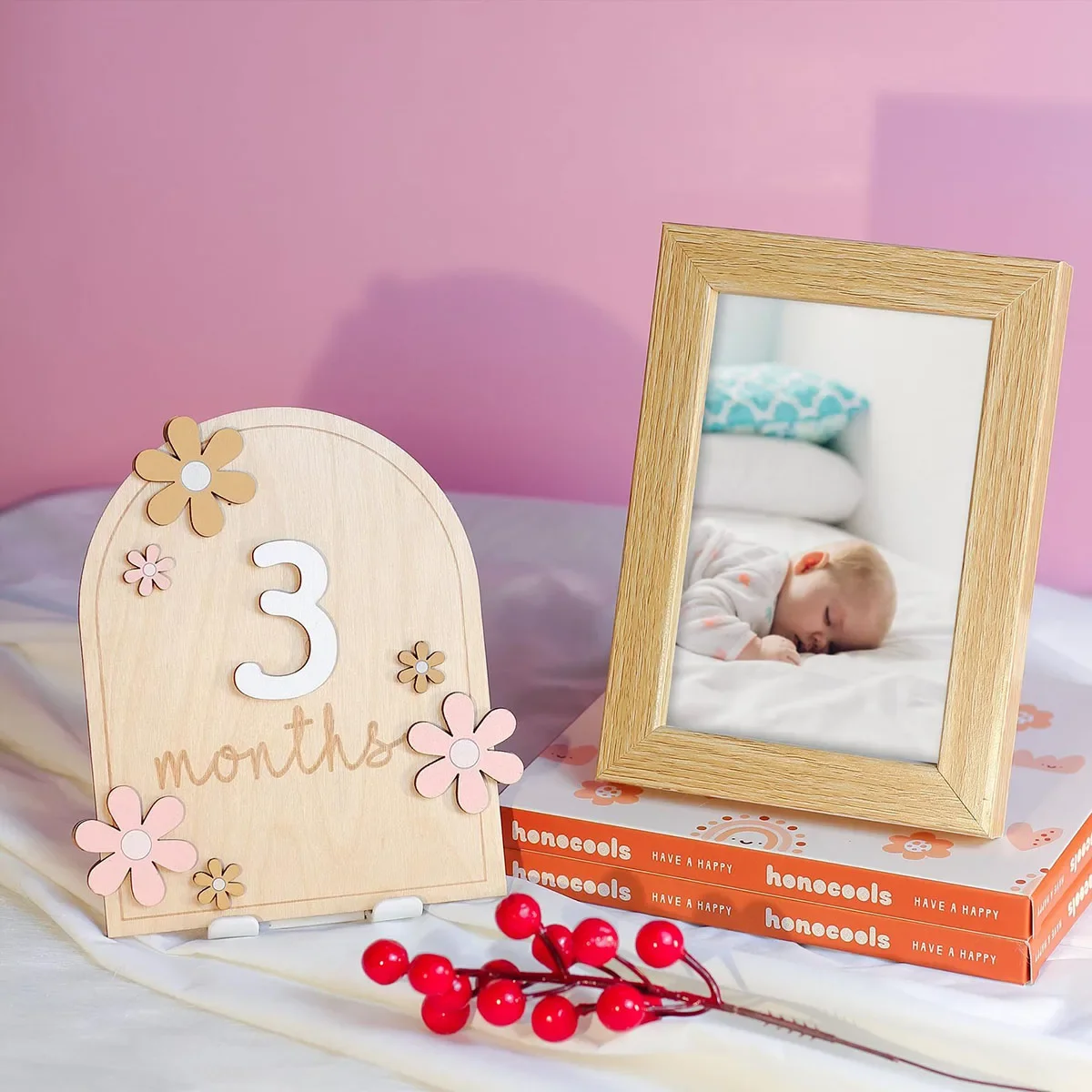 Деревянные детские ежемесячные – обзор и цена Photography Still Life
