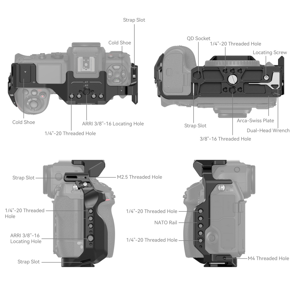 Клетка для камеры SmallRig для – обзор и цена Camera Battery Grip