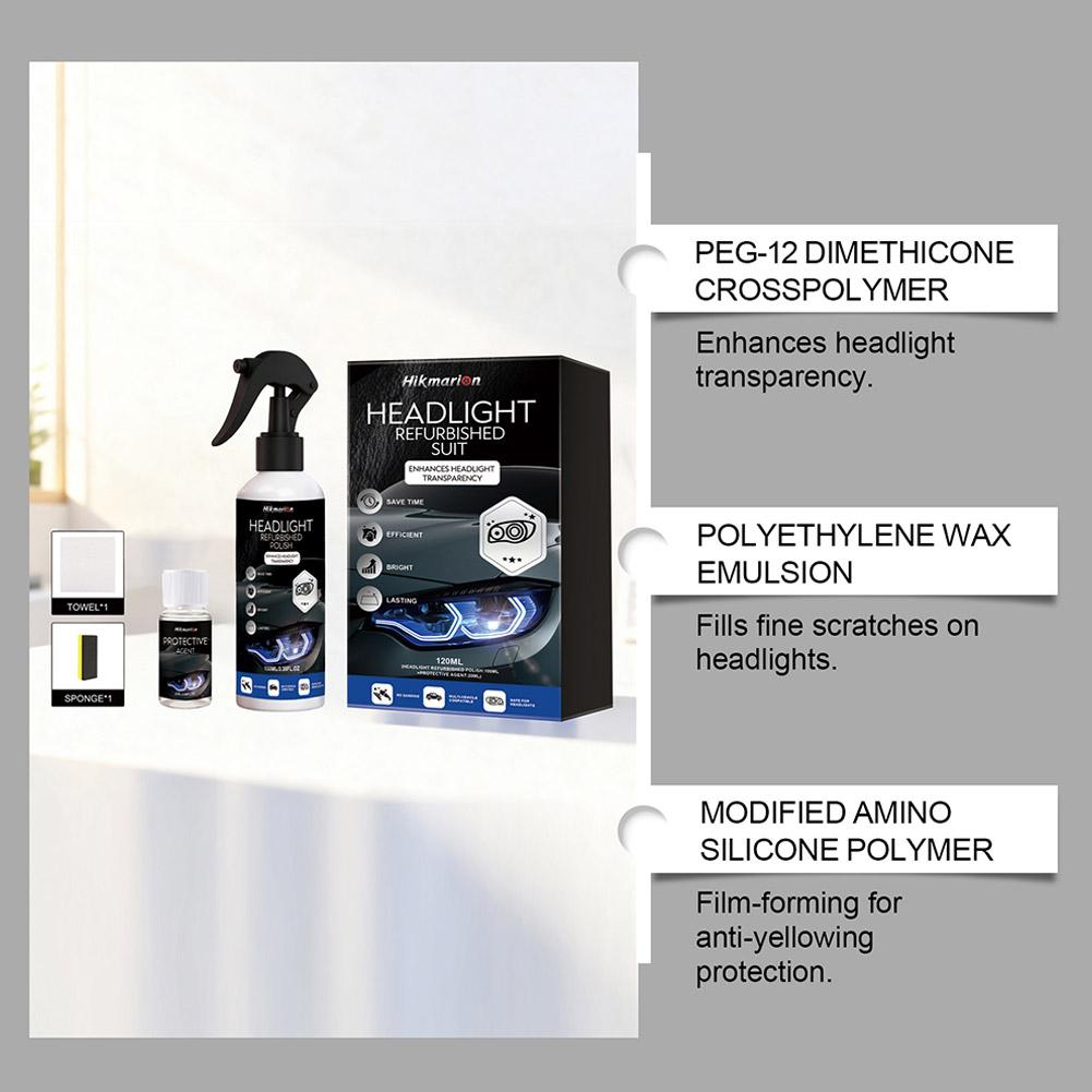 Набор для восстановления фар а – обзор и цена Lens Cleaning Kit