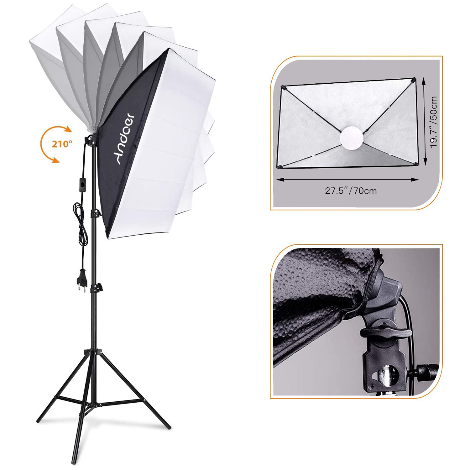 Набор осветительных приборов A – обзор и цена Photography Umbrella Lighting Kit