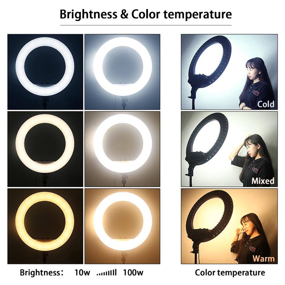 Светодиодная кольцевая лампа F – обзор и цена Photography Umbrella Lighting Kit