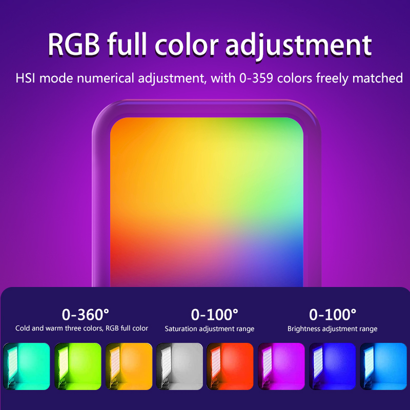 Портативный мини-видеосвет RGB – обзор и цена Hot Shoe Adapter