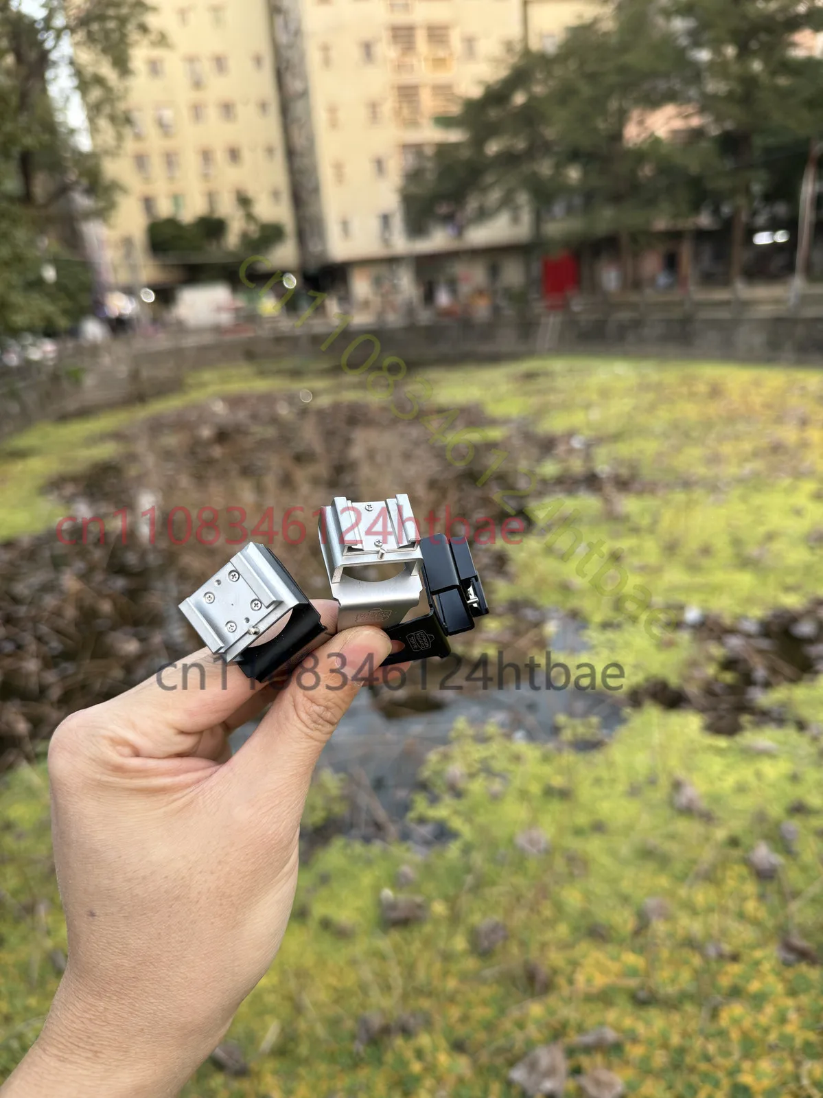 Черный/серебристый металлическ – обзор и цена Hot Shoe Adapter