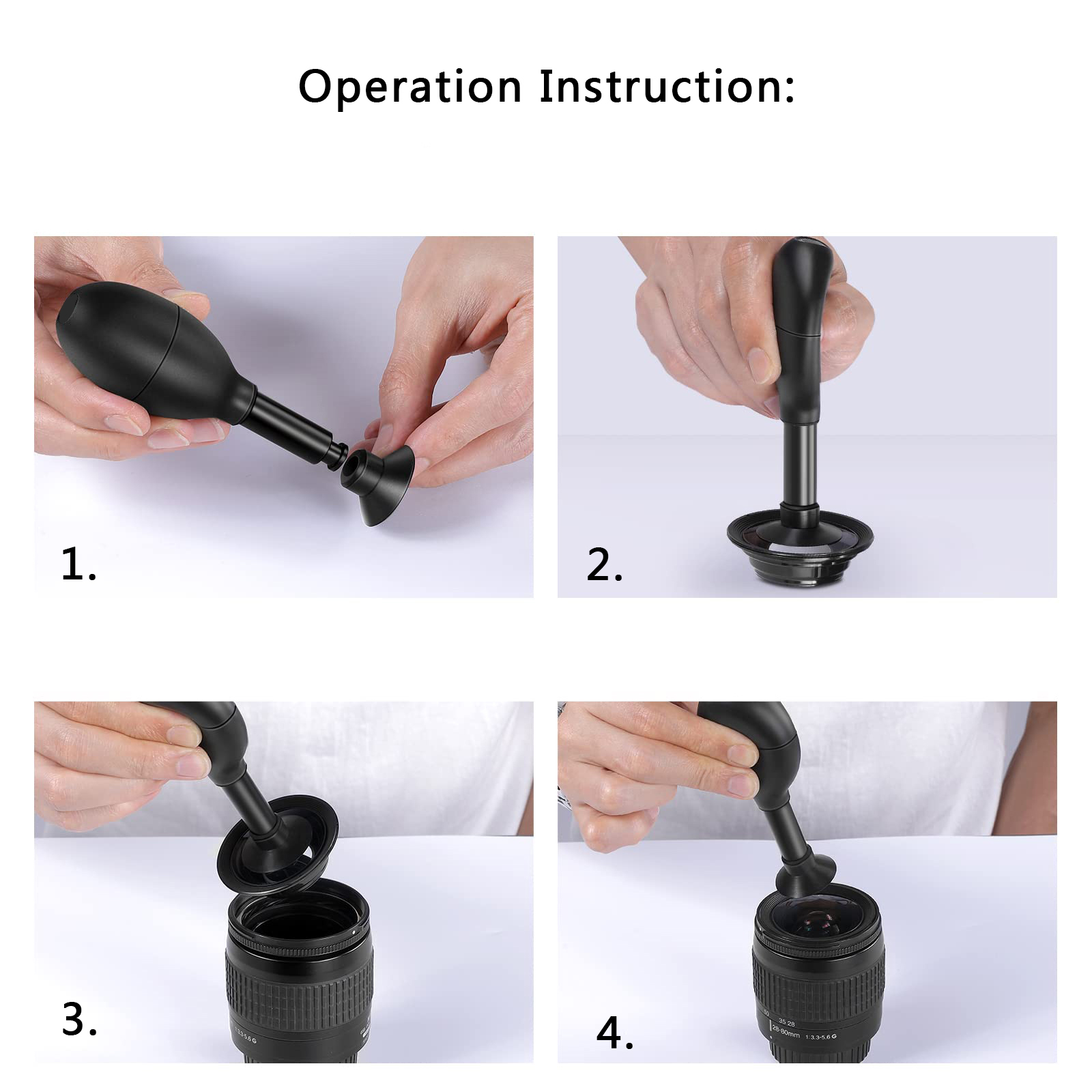 Набор присосок для объектива с – обзор и цена Lens Cleaning Kit