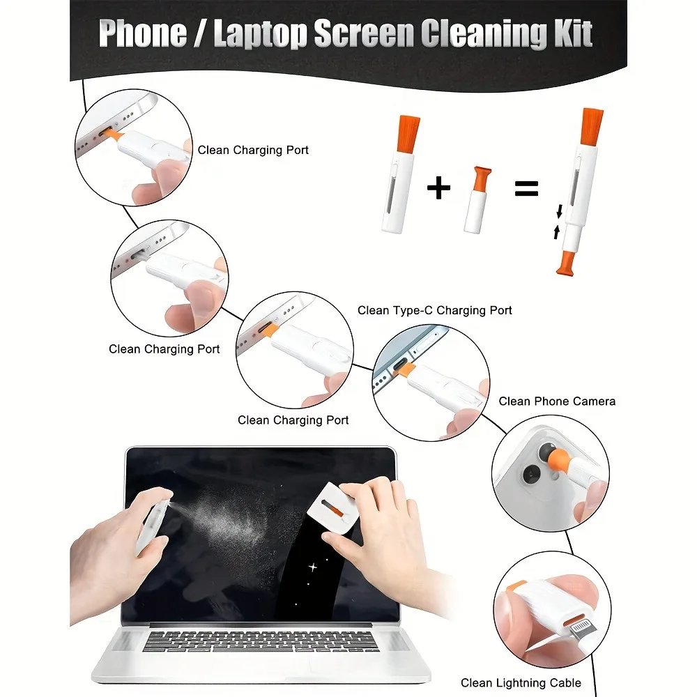 Щетка для чистки iPhone Airpod – обзор и цена Lens Cleaning Kit