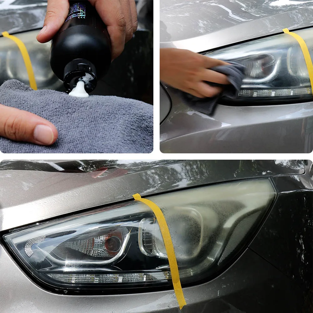 Реставратор линз фар, комплект – обзор и цена Lens Cleaning Kit