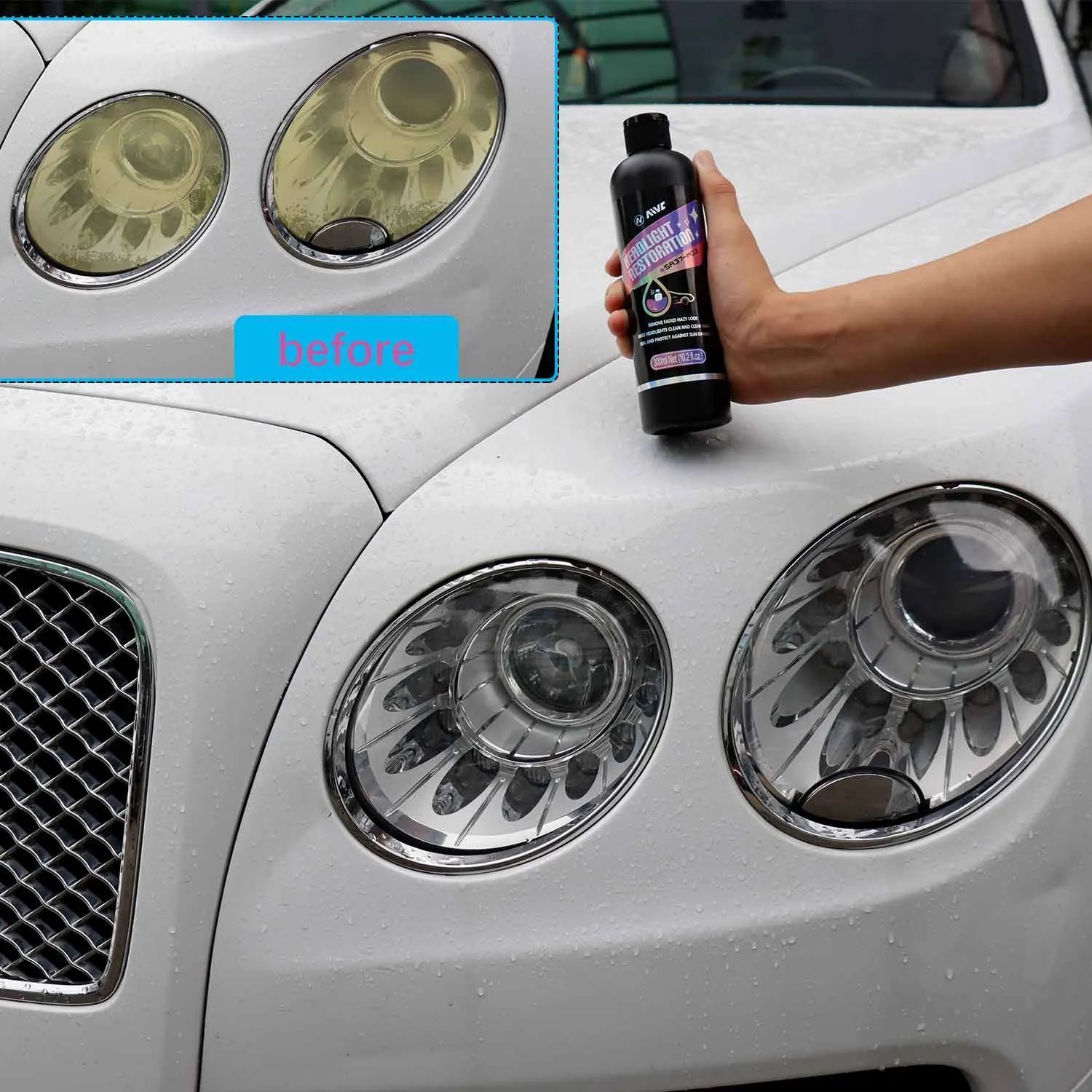 Реставратор линз фар, комплект – обзор и цена Lens Cleaning Kit